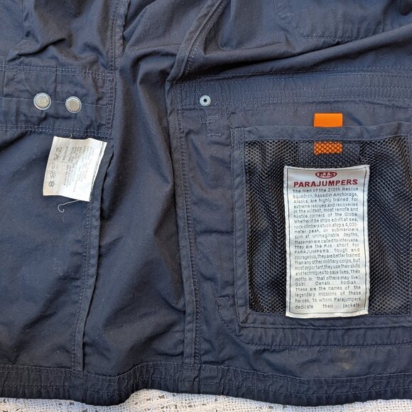 Outdoor PARAJUMPERS  Woman Masterpiece Lightweight Navy Jacket Weatherproof  XL - Picture 8 of 8